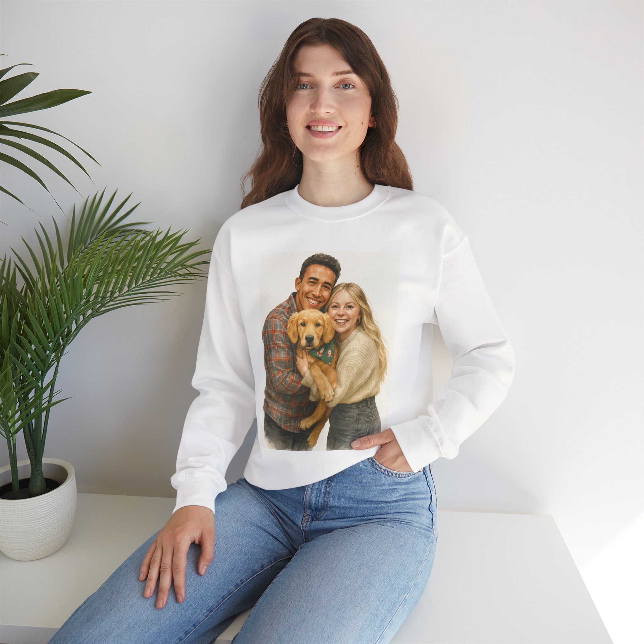 Custom product mockup showing AI cartoon art on a t-shirt and mug - 4.fullsleves_watermark1.jpeg