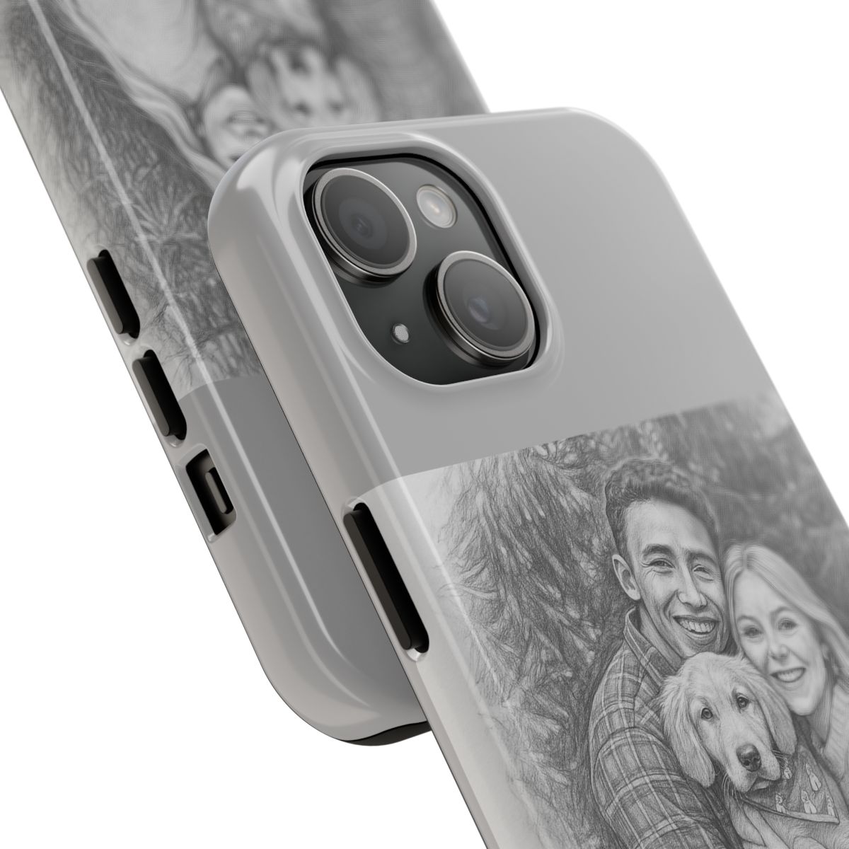 Custom product mockup showing AI cartoon art on a t-shirt and mug - 5.phone_pencil1.jpg