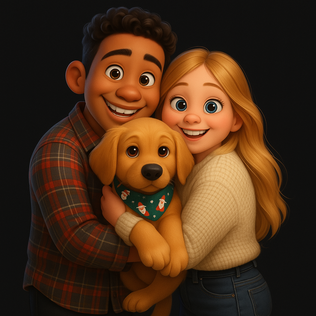 AI-generated cartoon art in various styles like anime, Ghibli, and Pixar - 2.pixar.png